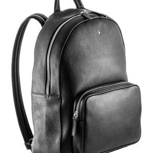 MONTBLANC Meisterstuck Soft Grain Black Leather Backpack